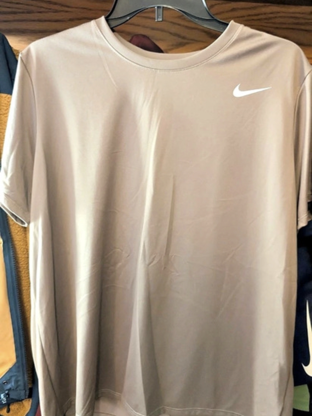 Nike The Nike Tee Dri-FIT Short Sleeve Tee in Brown XL